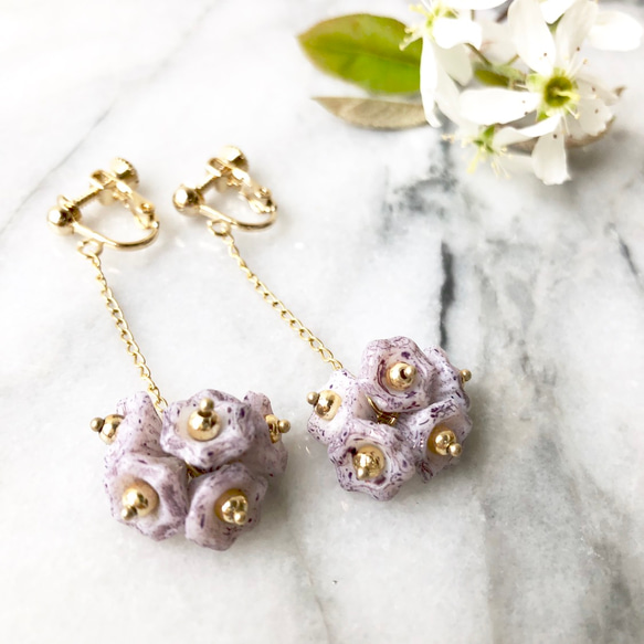 wisteria  earring 第1張的照片