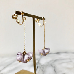 wisteria  earring 第5張的照片