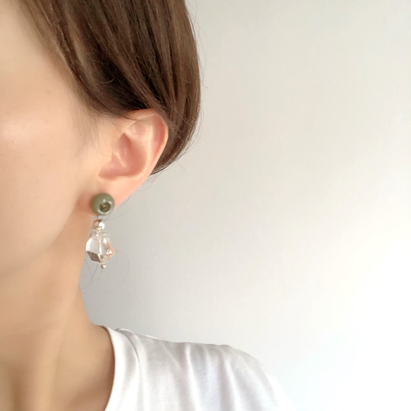 ice floe 14kgf pierces of earrings 第2張的照片