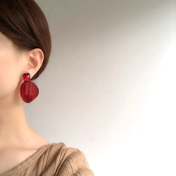 agat 14kgf 2way pierces or earrings 第3張的照片