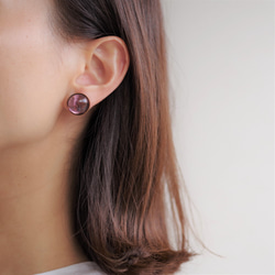 violet rings 14kgf 2way pierces or earrings 第5張的照片