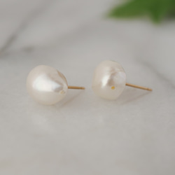 mint leaves 14kgf pierces or earrings 第8張的照片