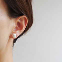 mint leaves 14kgf pierces or earrings 第7張的照片