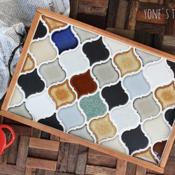 タイル お盆・トレイ のおすすめ人気通販｜Creema(クリーマ) 国内最大  