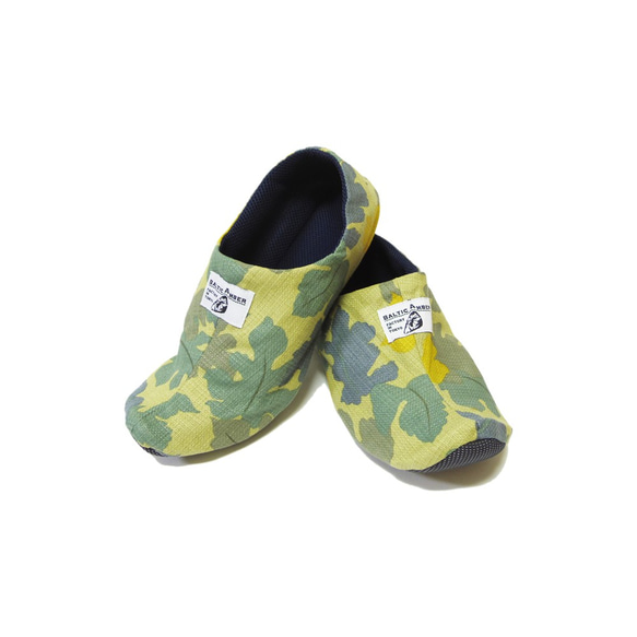 CLOGルームシューズcamo-navy 2枚目の画像