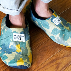 CLOGルームシューズcamo-navy 4枚目の画像