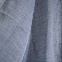 ナツの服　　Ciel リネンガウン　ブルー  （受注製作 4月中旬〜5月上旬お届け） 10枚目の画像