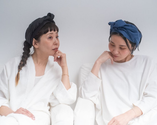 リネンガーゼ　アレンジロングリボン　ターバン ターバン ヘアバンド レディース 綿100% リボン ヘアターバン
