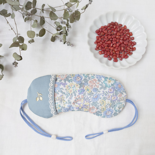 受注生産】あずきのホットアイマスク♡リバティ♡ハニーデュー