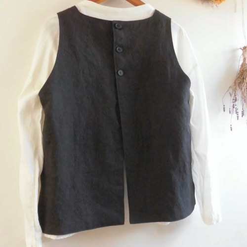 ハンドメイド♫ジレ むずかしく
