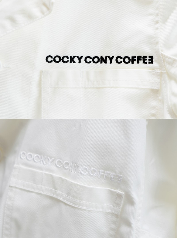 【送料無料】 COCKY CONNY COFFEE STAFF スプリングコート（オフホワイト） 9枚目の画像