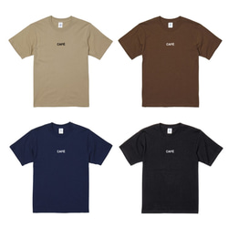 ５色展開 CAFE Tシャツ 9枚目の画像