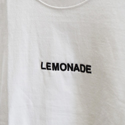 ２色展開 LEMONADE Tシャツ 8枚目の画像