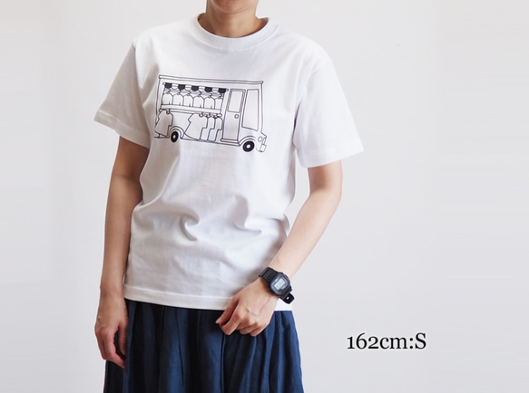 ５色展開 Tシャツ DELIVERY TRUCK 3枚目の画像