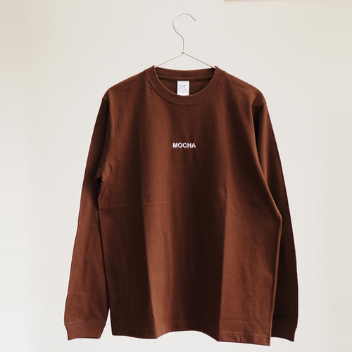 在庫限り】Creema限定 ロングスリーブTシャツ モカ （ダークブラウン