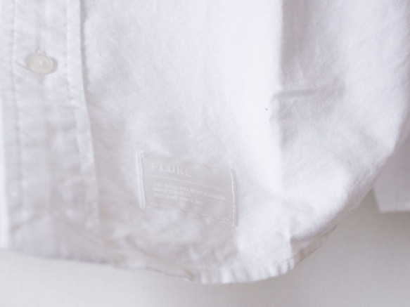 エルボーパッチ オックスフォード ボタンダウンシャツ （ホワイトキルティング） XLサイズ 5枚目の画像