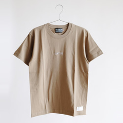 【リピート人気NO.1】大人シンプルなカフェラテTシャツ （サンドカーキ） 7枚目の画像