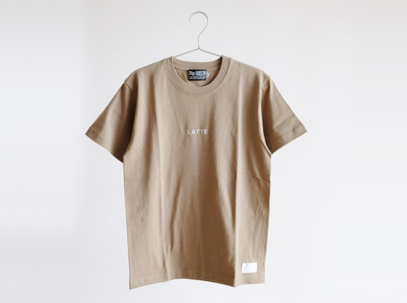 【リピート人気NO.1】大人シンプルなカフェラテTシャツ （サンドカーキ） 7枚目の画像