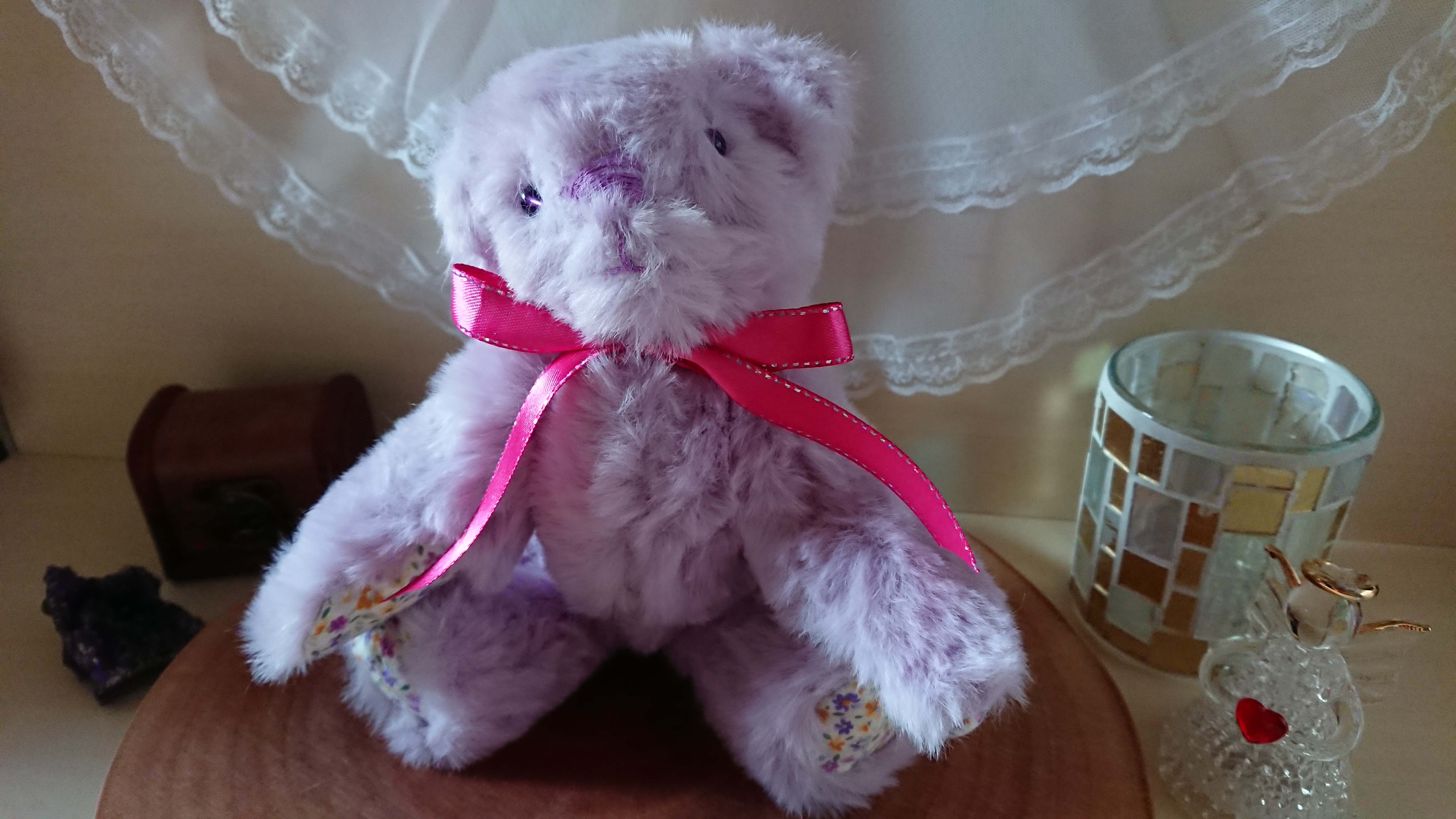 ハンドメイドテディラビットオッドアイアナスタシアさん