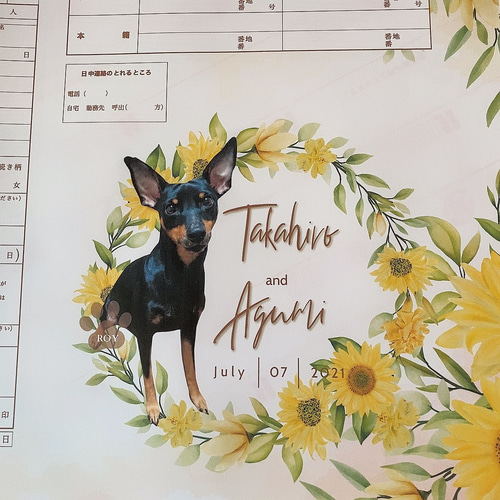 ハンドメイド　オーダー受付ページ　♡ひまわりカフェ　わんこ　パネル♡ ハンドメイド オーダー受付ページ ♡ひまわりカフェ わんこ