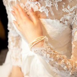 ウェディングドレス（ロイヤル）レースセット　wedding dress ーroyal lace setー 3枚目の画像