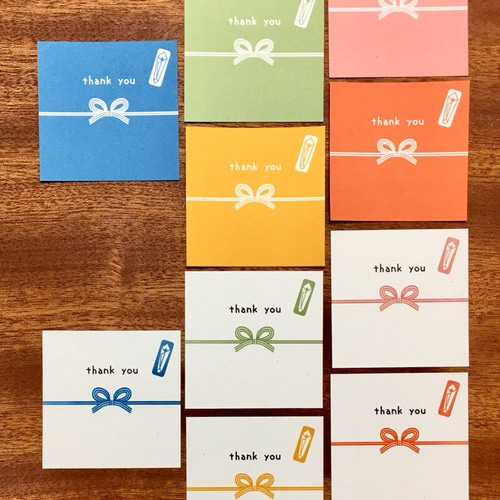 長□】✱サンキューシール ✱名入れ ✱御礼 ✱ハート水引 ✱65枚