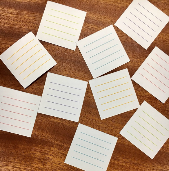 名入れも♫パステルのし水引メッセージカード  20枚 2枚目の画像