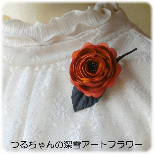 バラの花 八角形 木製プレートデコパージュ作品 バラの花 八角形 木製