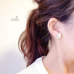 cottonpearl bijoupierce／earring 2枚目の画像