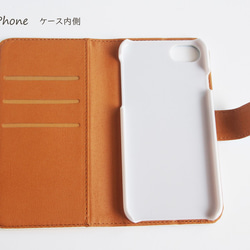 酉年　手帳型スマホケース【受注生産品】 4枚目の画像