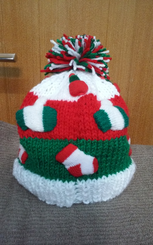 クリスマス帽子：モチーフ 1枚目の画像