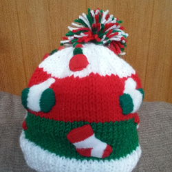 クリスマス帽子：モチーフ 2枚目の画像