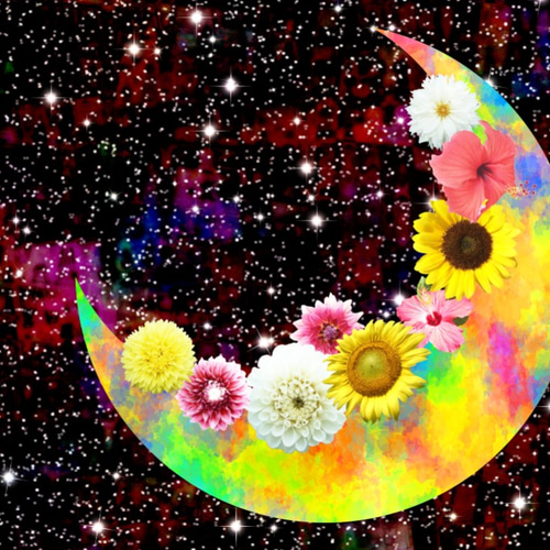 月光花 A4 絵画 ヒロシ・ド・クレヨン 通販 1838832｜Creema(クリーマ)