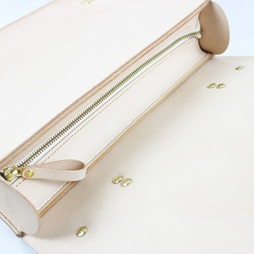 JAPAN LANSUI DESIGN 名入れ対応 ヌメ革手作り手縫い リュック
