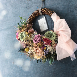 【まりみさま専用】arrangement Rose wreathe 2枚目の画像