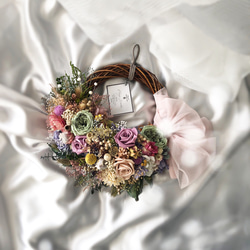 【まりみさま専用】arrangement Rose wreathe 5枚目の画像
