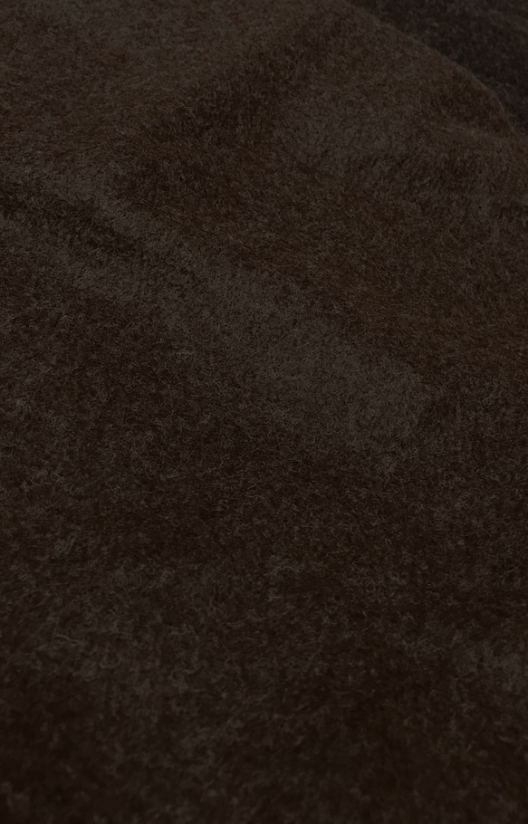 【数量限定】ブラウン★あったかブークレ素材ジャンパースカート 5枚目の画像