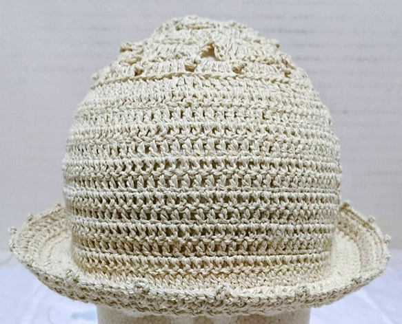 麦わら感の帽子　7～8才 2枚目の画像