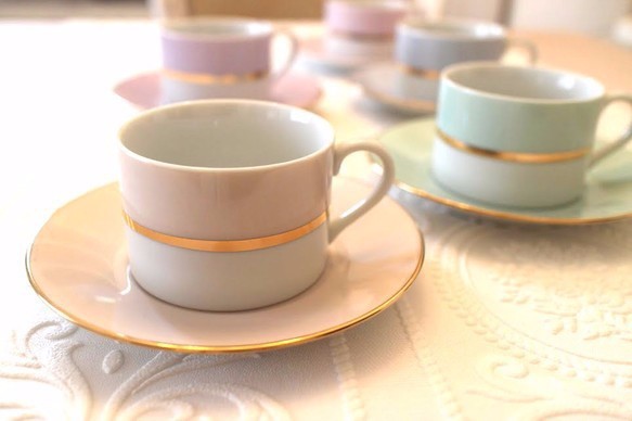 hanaさまオーダー分＊ラデュレティーカップソーサー＆ケーキプレート  