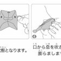 ユウタロウのフグ紙風船 6枚目の画像