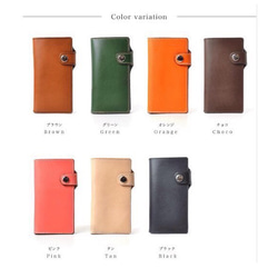 【送料無料】ほぼ全機種製作可能 最高級栃木レザー スマホケース iPhone11 Xperia Android 5枚目の画像