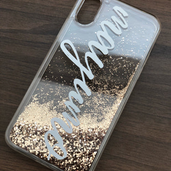 [免費送貨]名為Glitter Case Silicon的耐衝擊iPhoneX iPhone8 iPhone外殼 第1張的照片