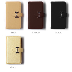 iPhone12 iPhone11 スマホケース iphoneSE2ケース ほぼ全機種 ワンポイント ミラー付 手帳型 8枚目の画像