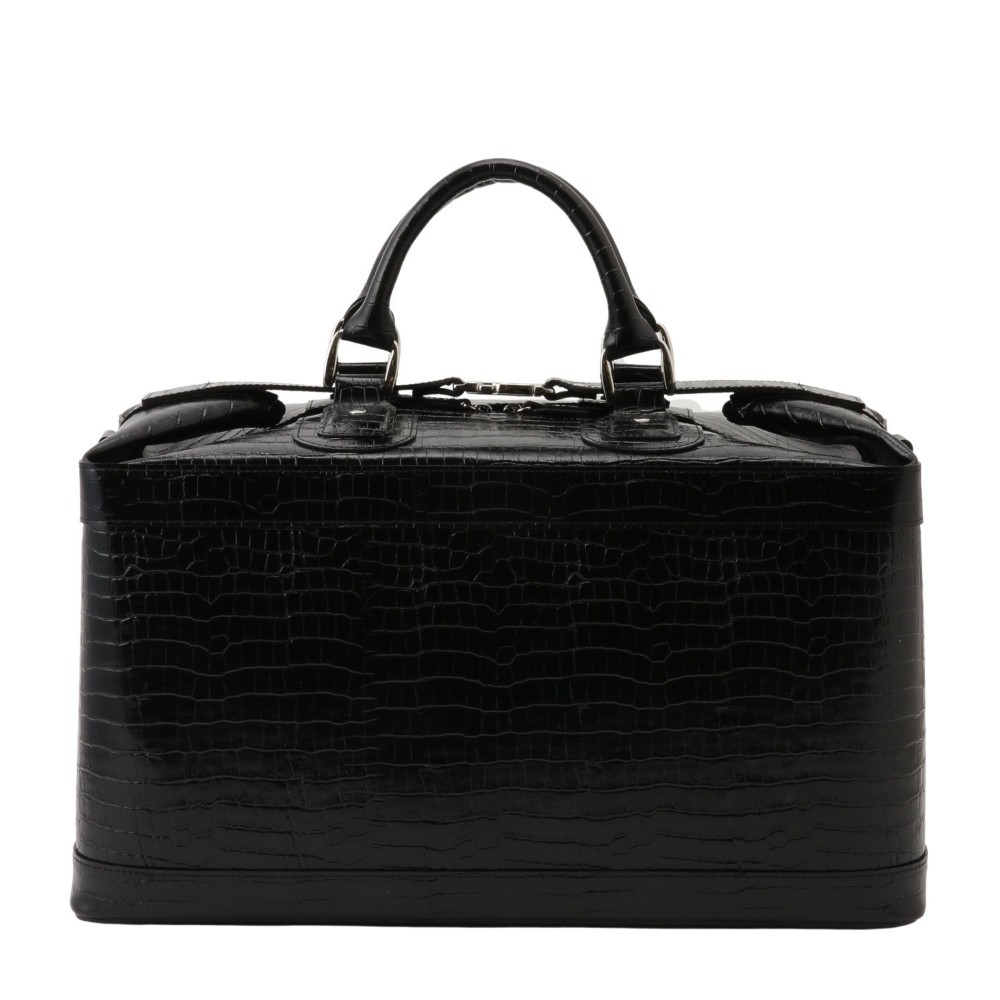 UOMO✨2way EPOCA ボストンバッグ　オールレザークロコ型押し　大容量