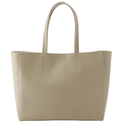 牛皮 真皮托特包  灰 第7張的照片