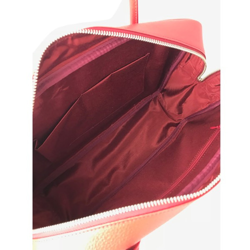 本物バレンシアガ本革レザーボストンバッグビジネストートバック赤 本物バレンシアガ本革レザーボストンバッグビジネストートバック赤