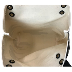 數量有限！帆布托特包，燕子圖案，牛皮手柄。輕量（210克，單層）棉和牛皮拼接。 第4張的照片