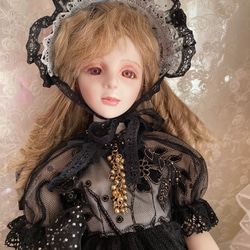オールビスクドール　黒のレースドール Amazon | オールビスクドール 黒のレースドール | 人形・ドール