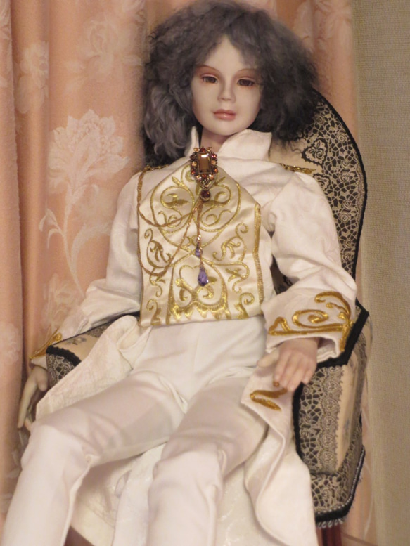 創作球体関節ビスクドール人形　某国の王子パート３ 1枚目の画像