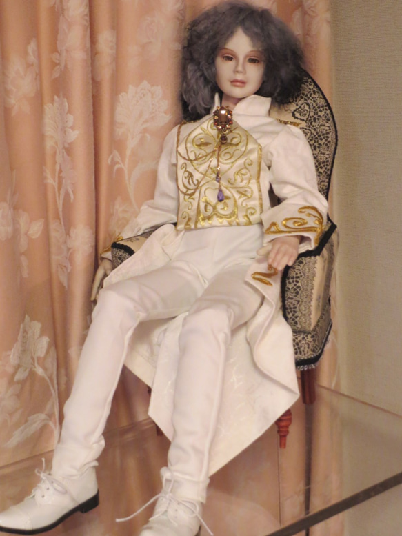 創作球体関節ビスクドール人形　某国の王子パート３ 2枚目の画像